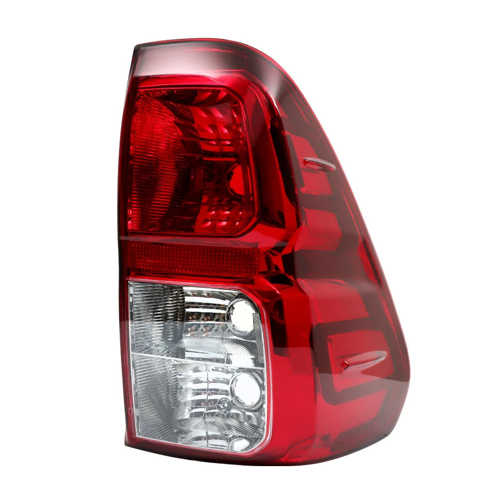 Passenger Side Tail Light for Toyota Hilux (2015–2020) Black Red