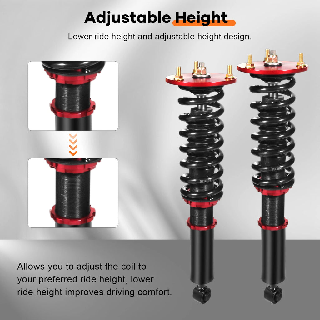 Coilover Adjustable Height Shock Absorber Set for IS350 IS250 (2006-2013)