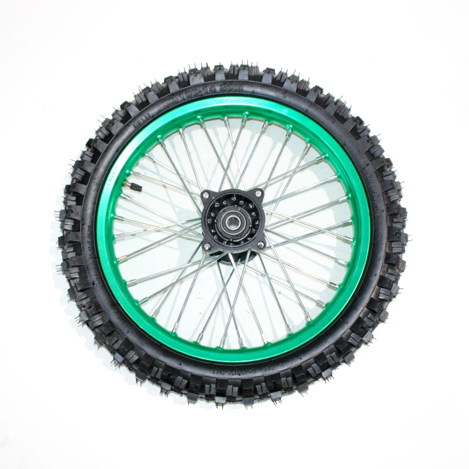 15mm Axle Front Wheel Rim Tire for PIT PRO Dirt Bike (60/100-14)