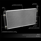 Cooling Radiator for Chevrolet Express/Savana (1996–2002) DPI 2042