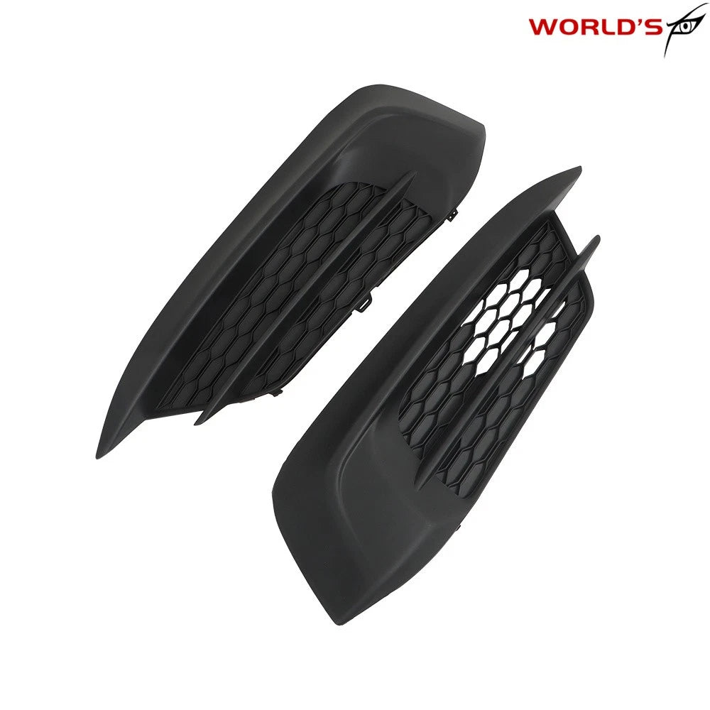 Set of 2 Black Fog Light Covers for Honda Civic Sedan/Coupe (2016–2018)
