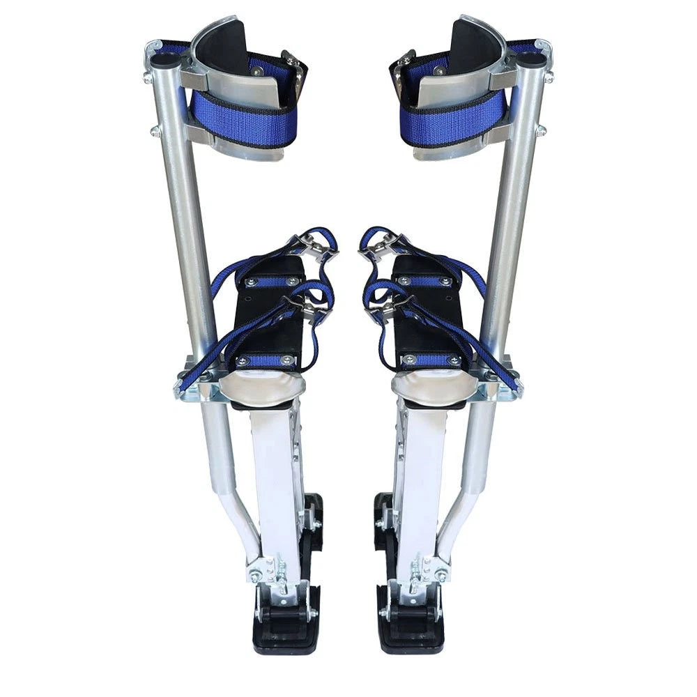 Set of 2 Aluminum Drywall Painting Stilts for Painters (24" - 40")