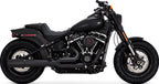 Vance & Hines Pro Pipe Black Exhaust for Harley Softail Touring (2018–2024)