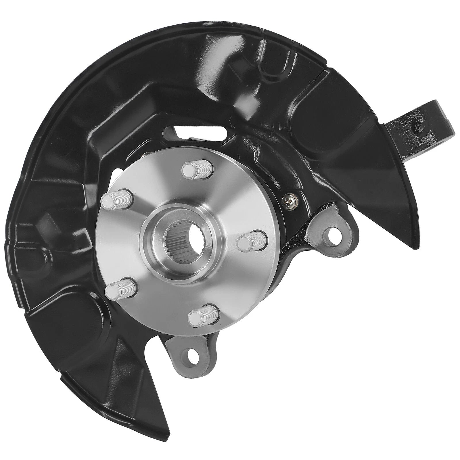Pair Front Steering Knuckle & Wheel Hub Bearing for Toyota Matrix (2003-2013)