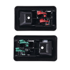 2 x Rear Left & Right Door Handles Black for Jeep Wrangler TJ (1997–2006)