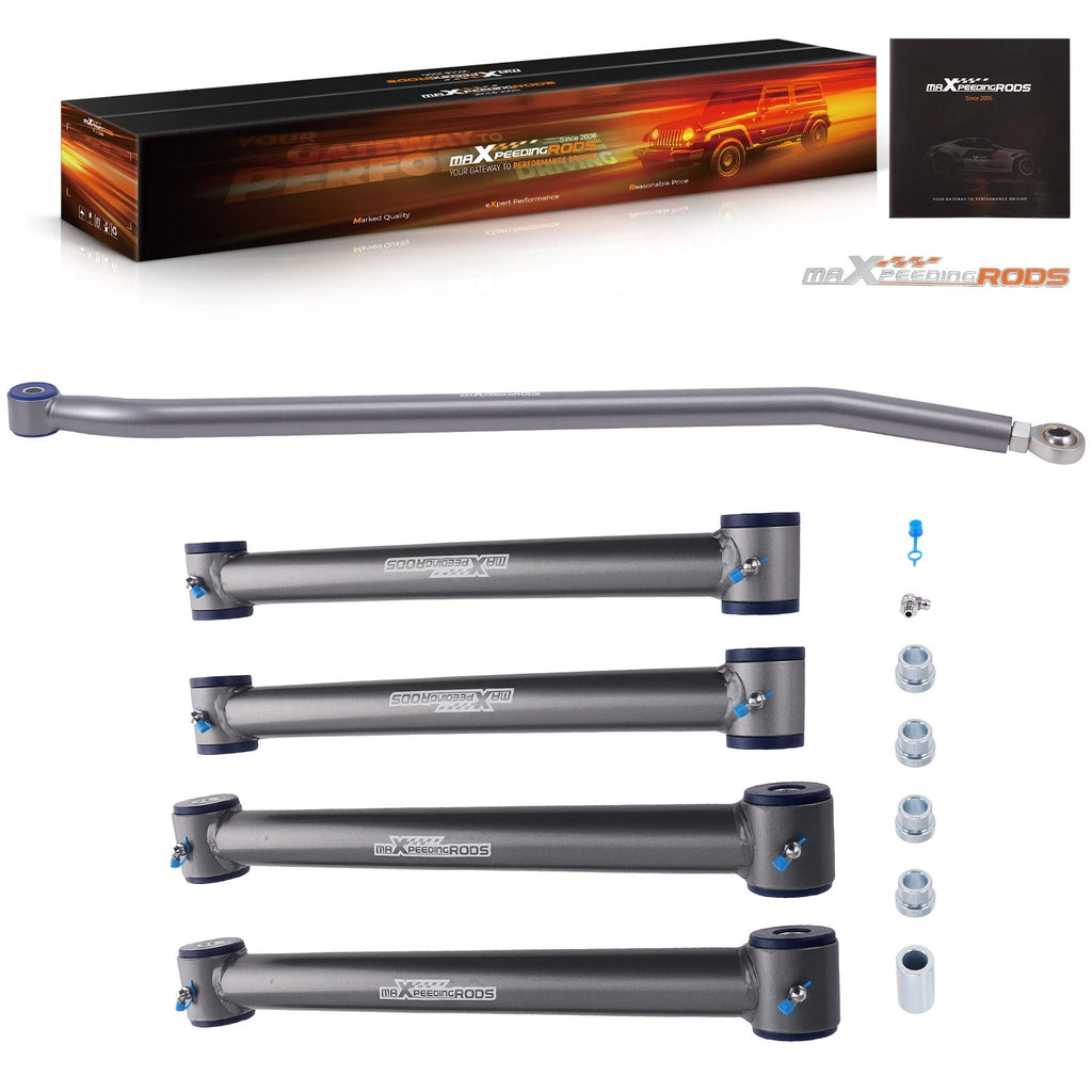 Upper Lower Control Arms Kit with Track Bar for Dodge Ram 2500/3500 (2003–2009)