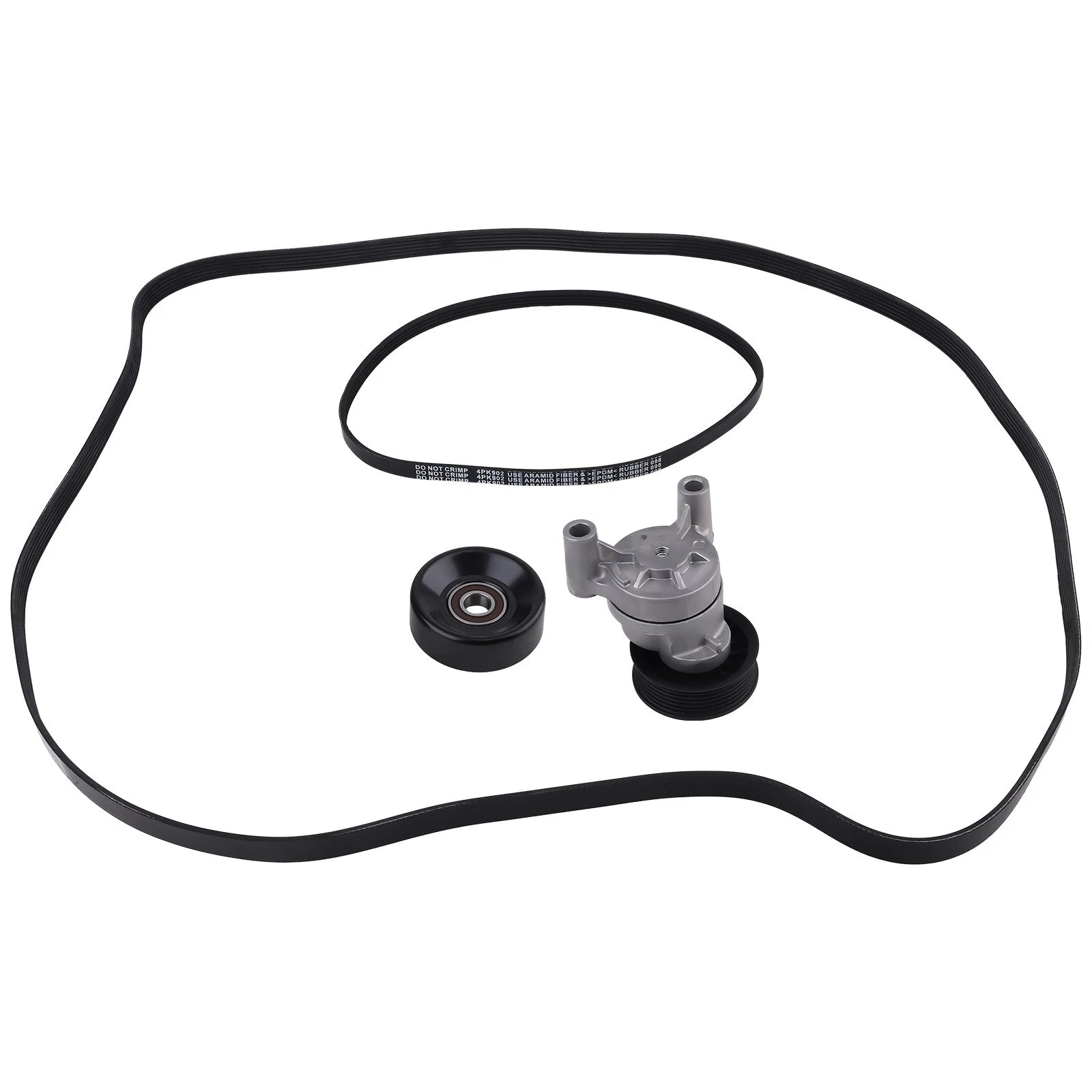 Serpentine Belt Tensioner Kit for GMC Savana 1500 2500 3500 (2009–2016) K060935HD