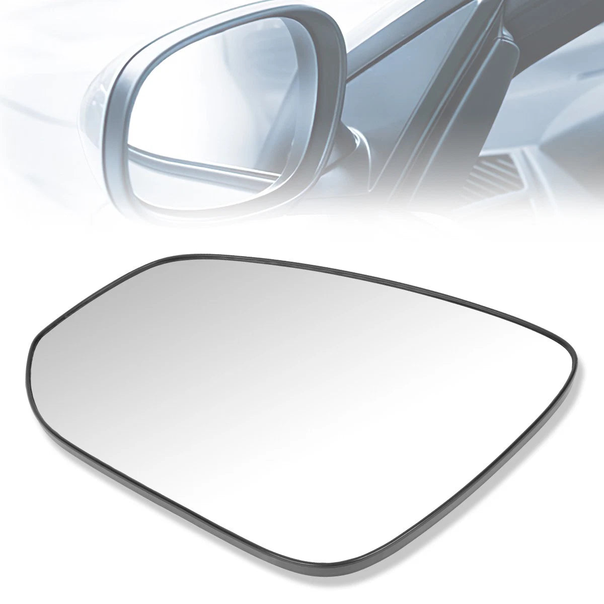 Left Door Mirror Glass Lens for Toyota Highlander (2014–2018) 879610E130