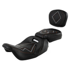 Seat & Backrest Pad for Harley Electra Road Glide (2009–2023)