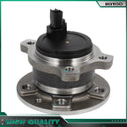 2X Rear Wheel Bearing Hub Assembly for Volvo S60 S80 (2012–2014, 2007–2013)