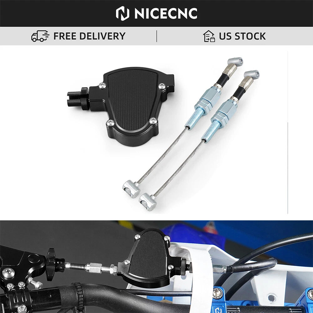 CNC Stunt Clutch Easy Pull Cable System for Suzuki RM65 RM85 RM125 RM250 DRZ400E (2000–2023)