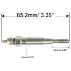 3 x Glow Plugs for Mitsubishi S4S S3L S3L2