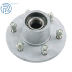 Trailer Hub Kit for Axle 6000 lbs 6 on 5.5" Bolt (Pre-Greased, Galvanized)
