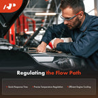 Engine Coolant Thermostat for Ford F-650 F-750 (2008–2009)