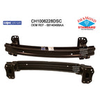 Replacement Steel Front Bumper Impact Bar for Toyota Hilux (2016–2020)