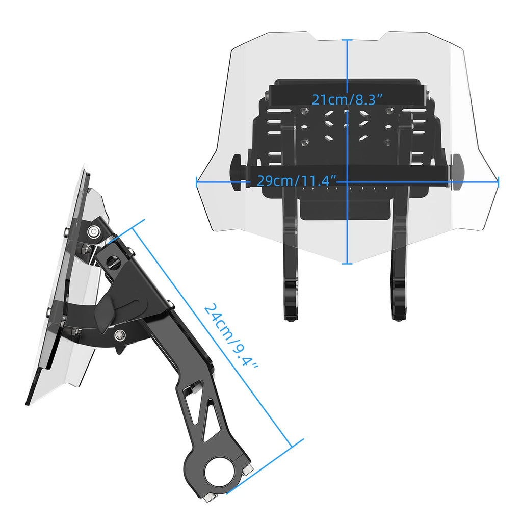 Adjustable GPS Mount Bracket for GasGas EX MC EC 125 250 300 350F 450F (2021–2024)