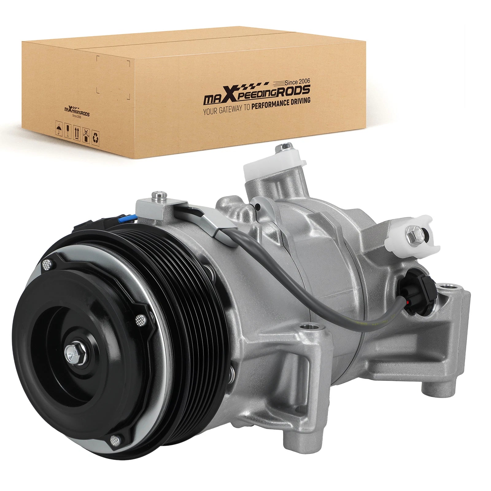 A/C Compressor with 7-Groove Pulley for Honda Accord (2018–2022)