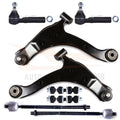 Set of 8 Front Lower Control Arms Tie Rods Sway Bars for Dodge Neon (2001–2005)