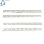 Set of 4 E Track Tie Down Rails for Truck Trailer Cargo Van