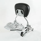 Sissy Bar Luggage Rack Backrest Pad Docking Kit for Harley Touring (2014–2024)