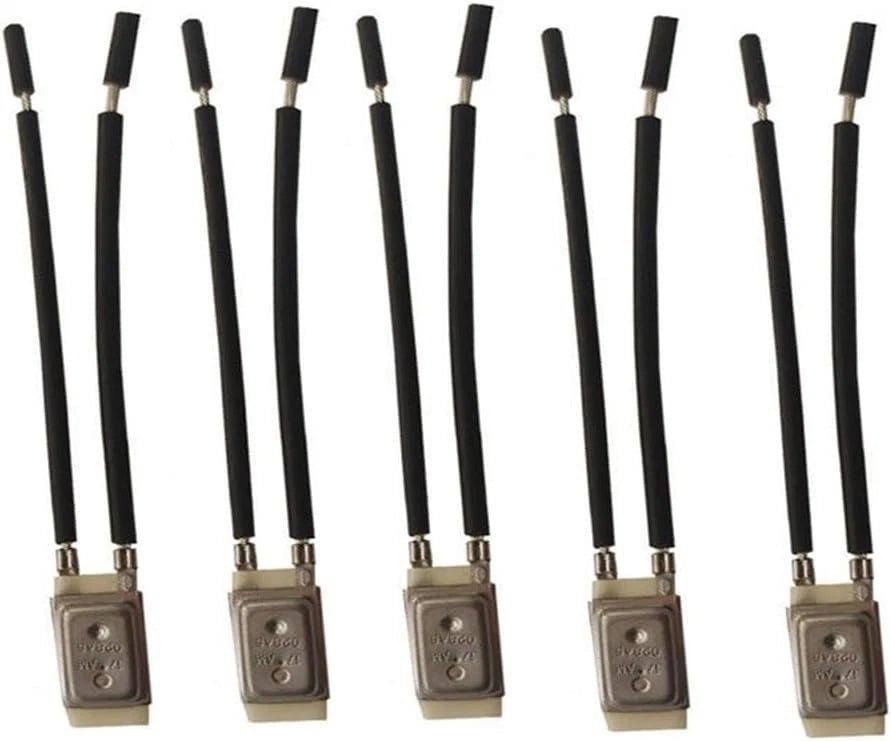 10PCS Thermal Protector Switch for Motor (AC250V 5A)