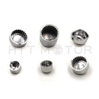 Chrome Bolt Toppers Caps for Harley Davidson Dyna Glide (1991–2012)