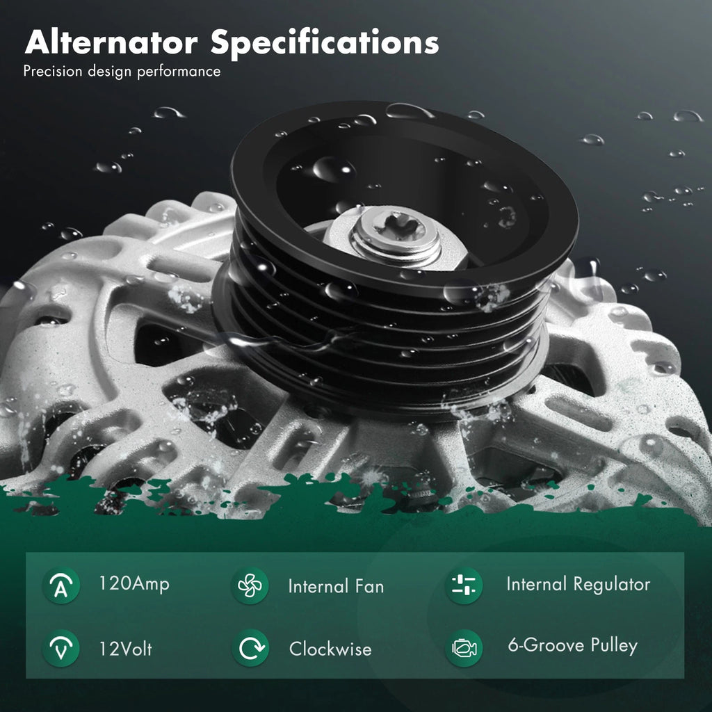 Alternator for Hyundai Santa Fe, Tiburon (2005–2006) 11188
