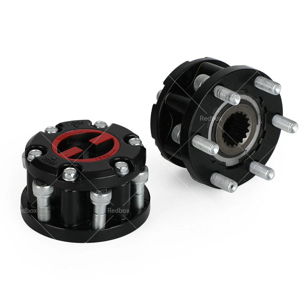 Locking Free Wheeling Hubs Set for Holden Jackaroo Rodeo Colorado Frontera ISUZU