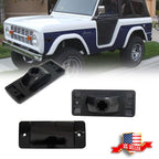 2X Smoke Side Marker Lamps for Ford Bronco (1970–1977) & F-Series (1969–1972)
