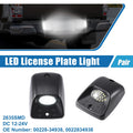 1 Pair White LED License Plate Light Assembly 00228-34938 2835SMD for Toyota 