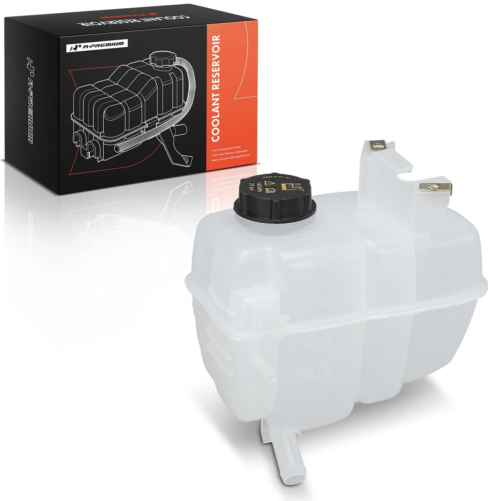 Coolant Reservoir Tank with Cap for Ford Ranger, Bronco (2021–2024)