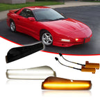 2X Switchback LED Front Bumper Signal Lights for Pontiac Firebird Trans Am (1993–1997)