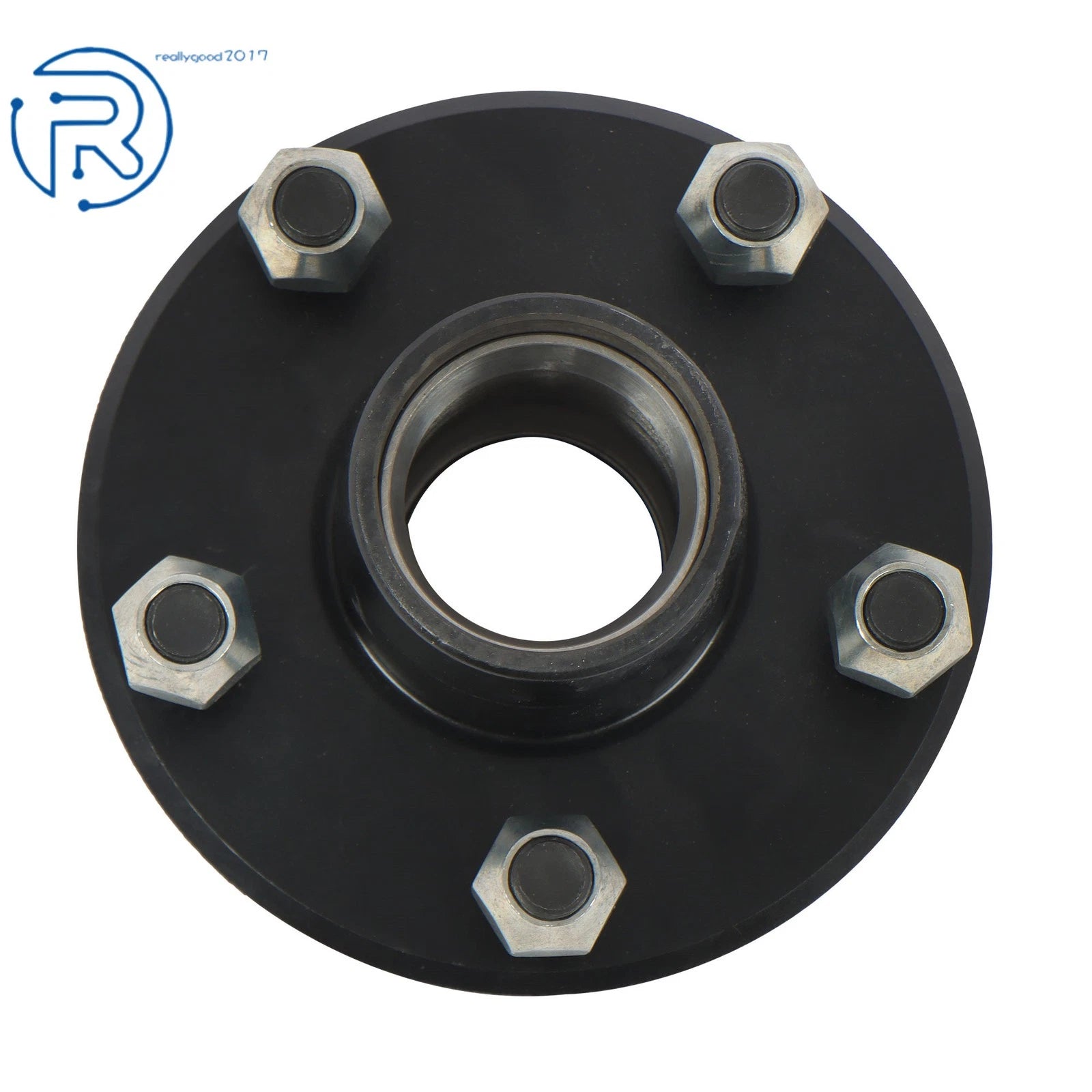 5 Lug Trailer Axles Hub for 2000 lb Spindles (1")