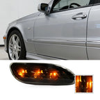 LED Side Marker Turn Signal Bumper Light for Mercedes W203 (2001–2007)
