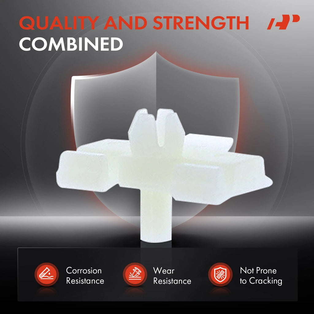 20x Nylon Lower Ledge Moulding Clips for Mercedes-Benz