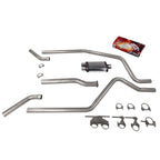2.5" Dual Exhaust for Dodge Ram 1500 (2019–2025) Cherry Bomb Salute Cnr E