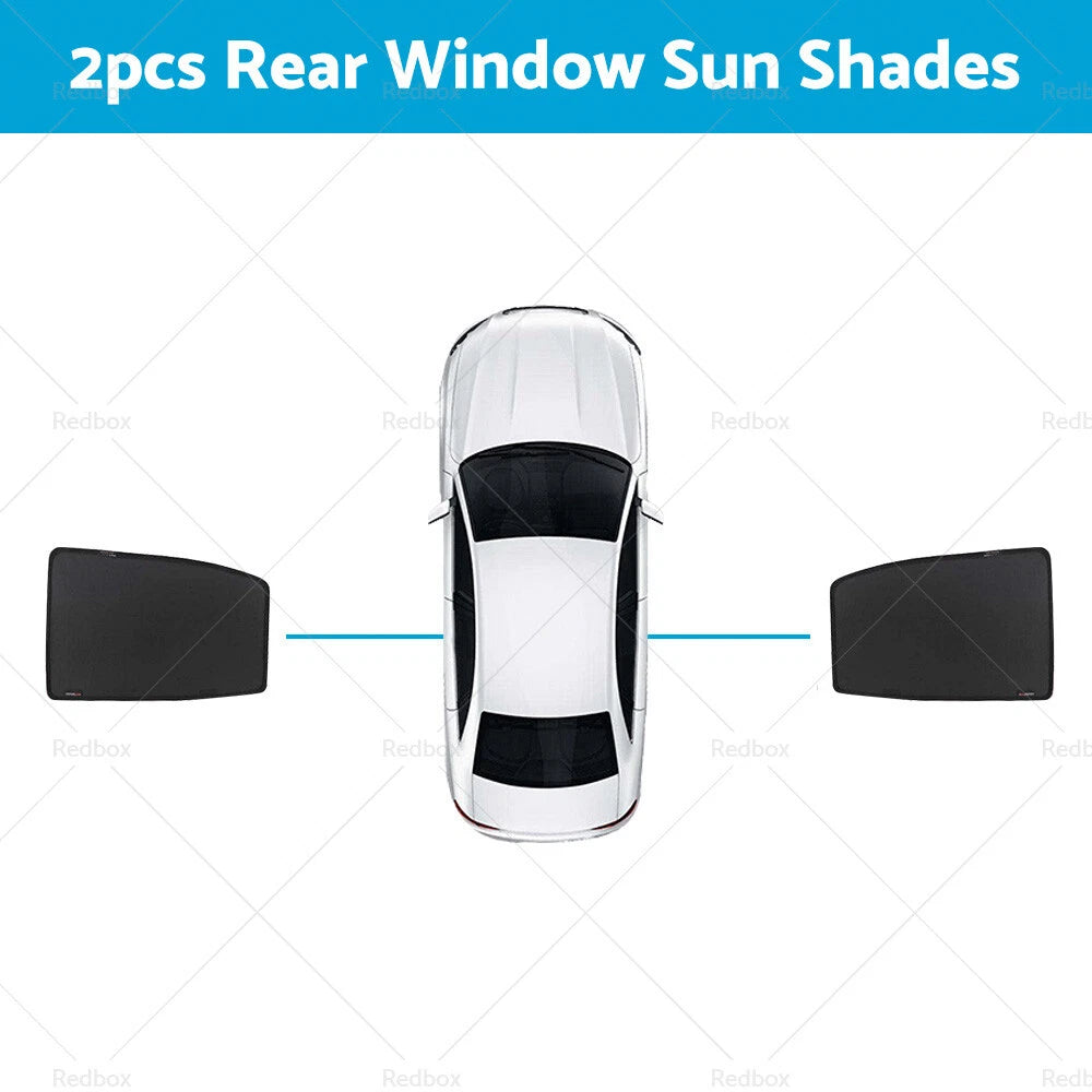 2X Rear Window Sun Shade for Holden Colorado RG (2012–2020)