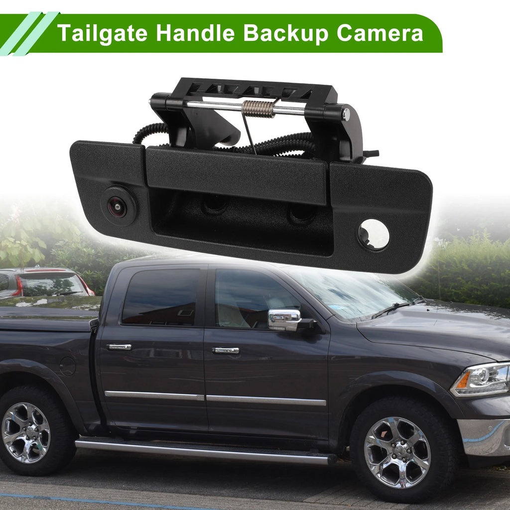 Tailgate Handle Backup Rear View Camera No. 68197873AA for Dodge Ram 1500 (2019–2023)
