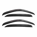 Smoke 2pc Outside Channel Side Window Deflector for 2009-2019 Ram Standard Cab
