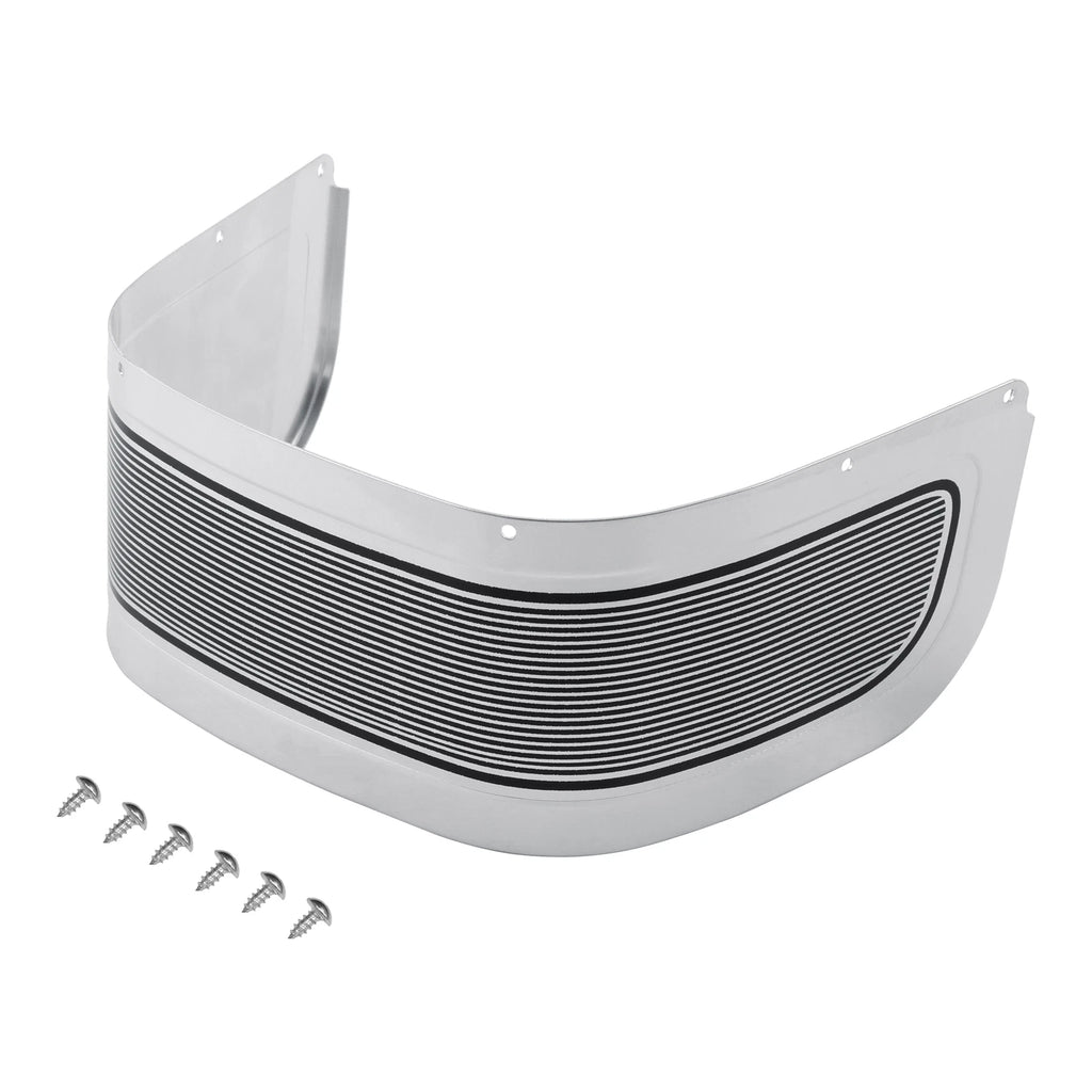 Chrome Front Fender Trim Skirt for Harley Touring Electra Glide Road King (1980–2013)