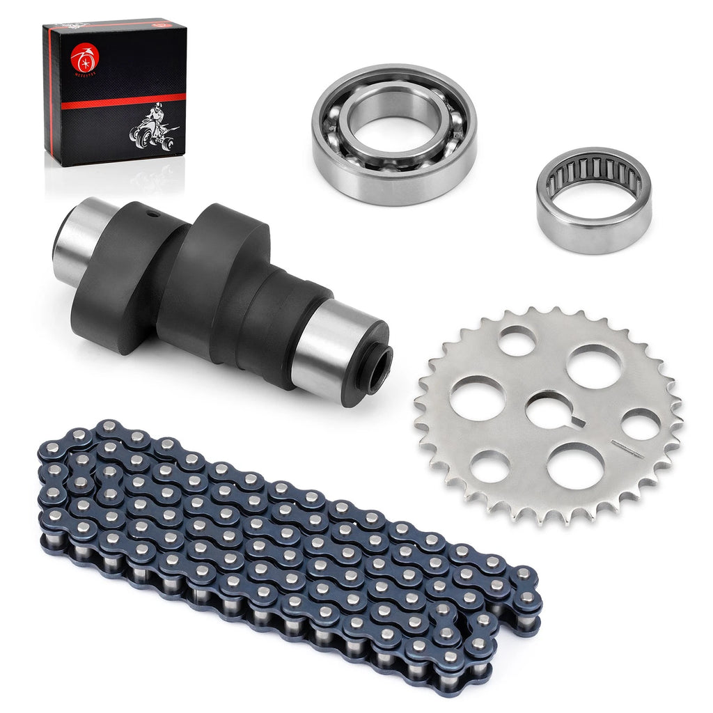 Camshaft Assembly w/ Bearings Chain Kit for Yamaha Warrior 350 (1989–2004)