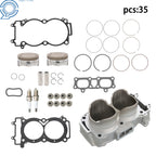 Engine Cylinder Piston Gasket Kit for Polaris RZR General 1000 XP4 (2014–2018)