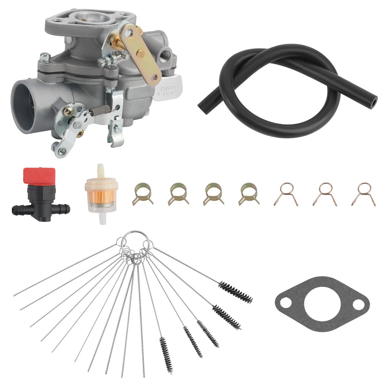 Carburetor & Fuel Filter Kit for Lincoln Welder SA-200, SA-250 (F162, F163)