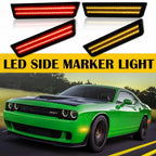 4 LED Side Marker Lights for Dodge Challenger (2008–2014)