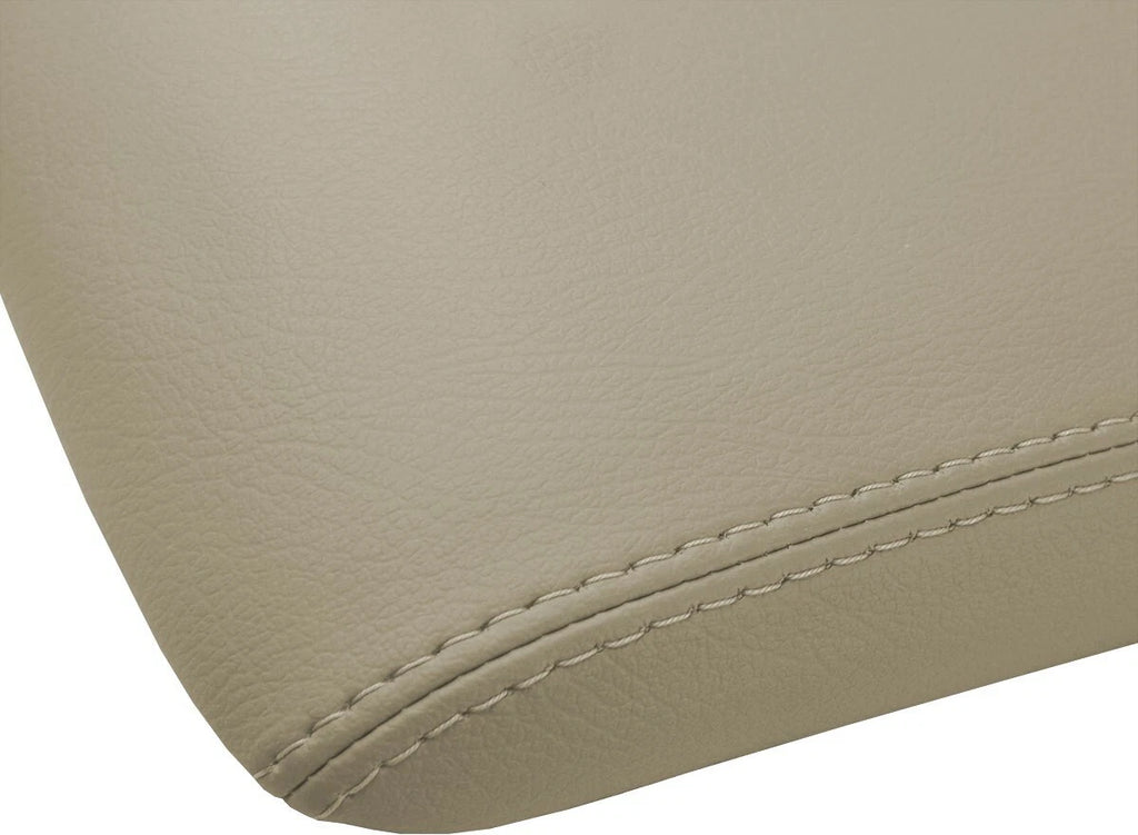 Leather Console Lid Pull Over Cover for Toyota Land Cruiser (1990–1997) Beige