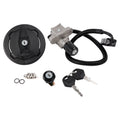 Ignition Barrel Seat Lock Fuel Cap Set for Kawasaki KLX 230 (2020–2025)