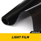Light Smoke Black Headlight Fog Taillight Tint Film for Universal (12"x 72")