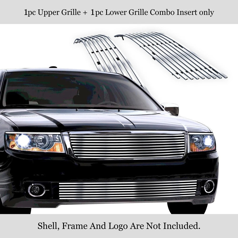 Stainless Steel Billet Grille Insert for Lincoln MKZ (2007-2008)