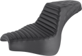 SADDLEMEN Step-Up Seat for FXFB/S (Front Tuck-n-Roll/Rear Lattice Stitch)
