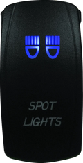 Lighted Switch for DragonFire Racing Spot Light (On/Off, Blue)